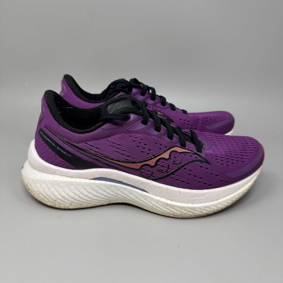 Saucony Endorphin Speed 3 Womens Size 8 Purple Athletic Running Shoes Sneakers - Picture 1 of 9